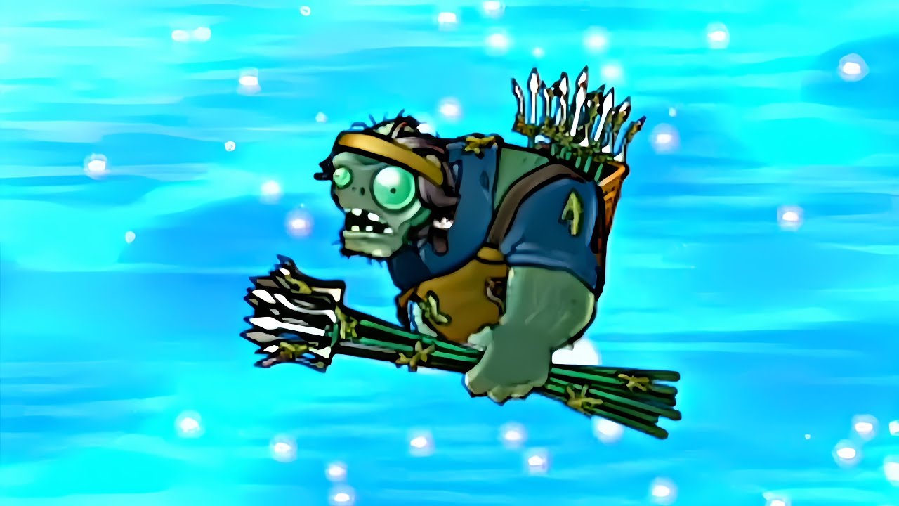 Pvz Fusion 3.2 update new zombie: Trident Gargantuar.