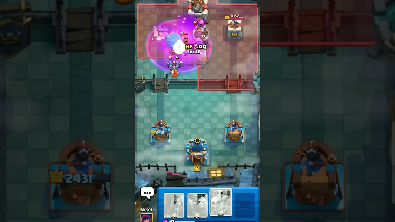 give pressure to opponent #clashroyale #clashroyleshorts