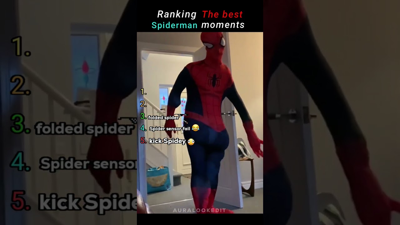 Ranking the best Spiderman momentos