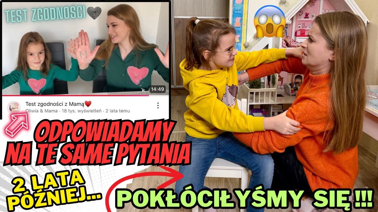 Test zgodności 2 lata później💖 Nie mogłyśmy się dogadać😡