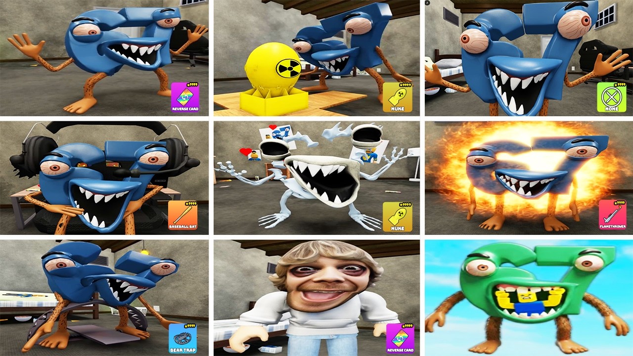 Roblox Enter Brainrot: NEW 67 BRAINROT - All Jumpscares & All Items Unlocked #roblox