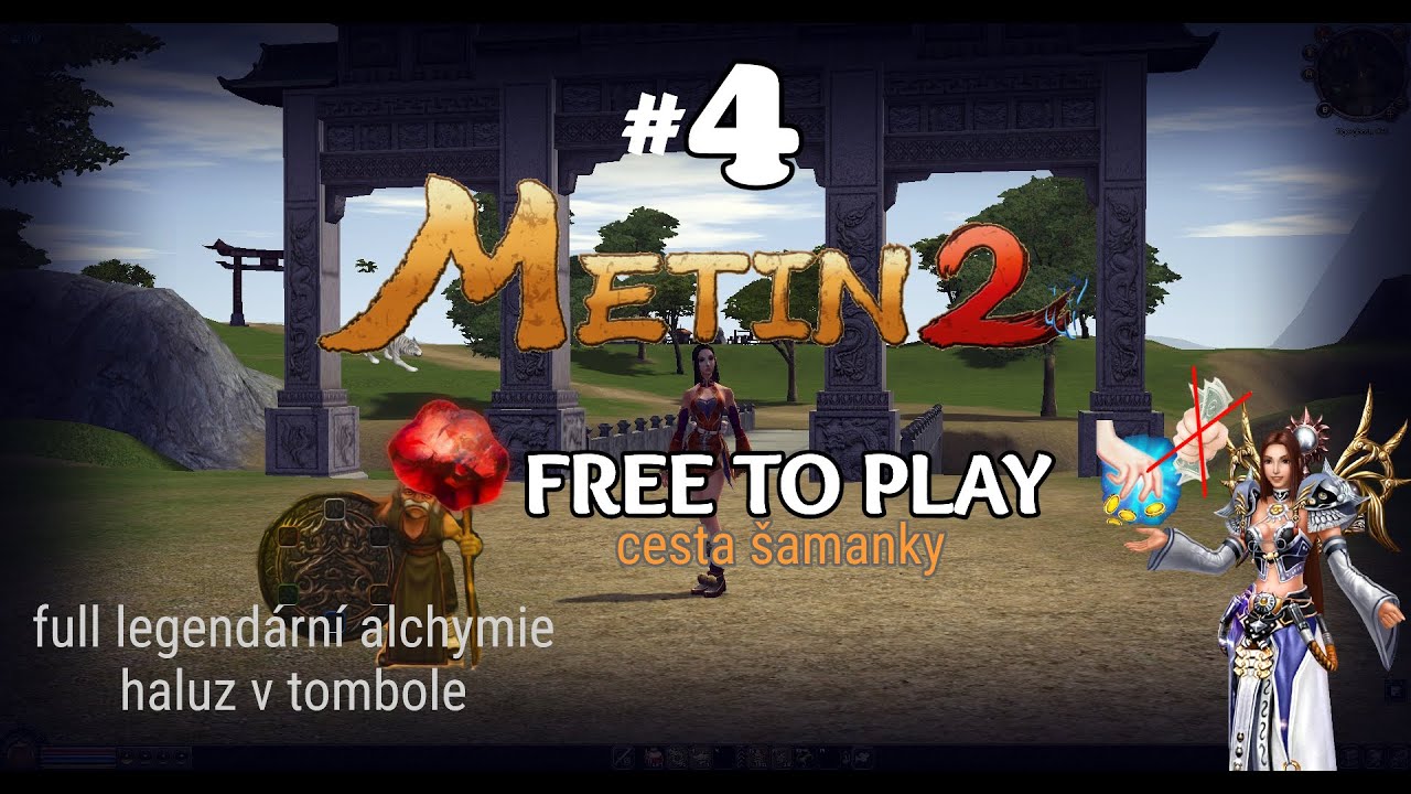METIN2 TIGERGHOST - FREE TO PLAY SÉRIE ŠAMANKY/ Full legendární alchymie! 🥳 #4