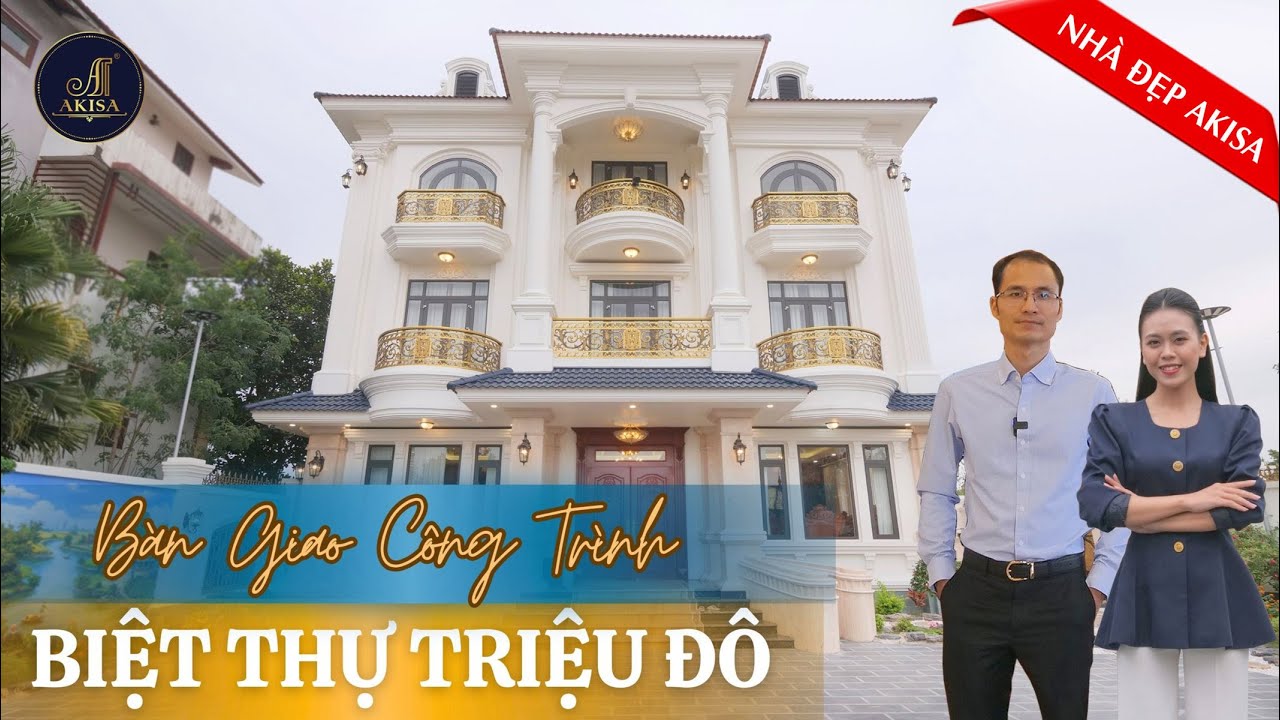 Khám phá Biệt thự tân cổ điển 3 tầng 