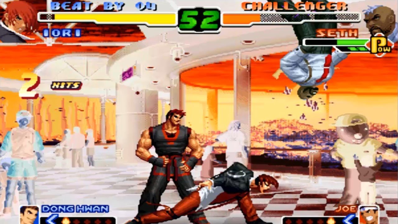 KOF 2000 Leng ge(冷哥) VS (阁下,神速些吧) 킹 오브 파이터 2000
