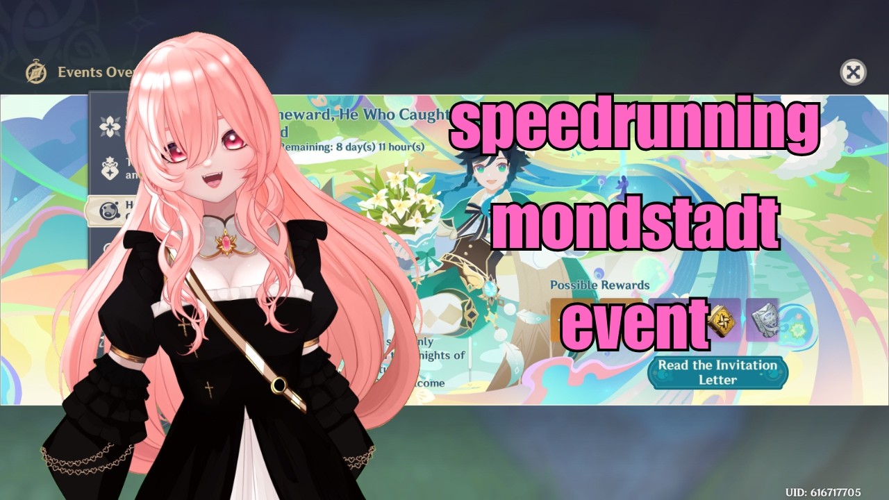 speedrunning mondstadt event on the and then alt acc shenanigans | Genshin Impact