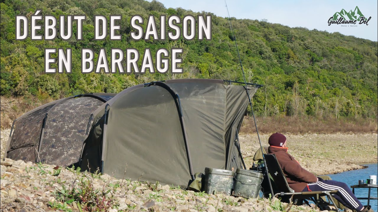Traque des grosses carpes de barrage en début de saison