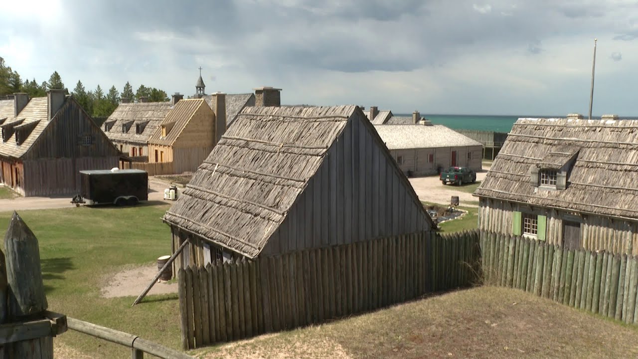 Exploring Fort Michilimackinac - WPBN UpNorthLive - Daniel Zivian