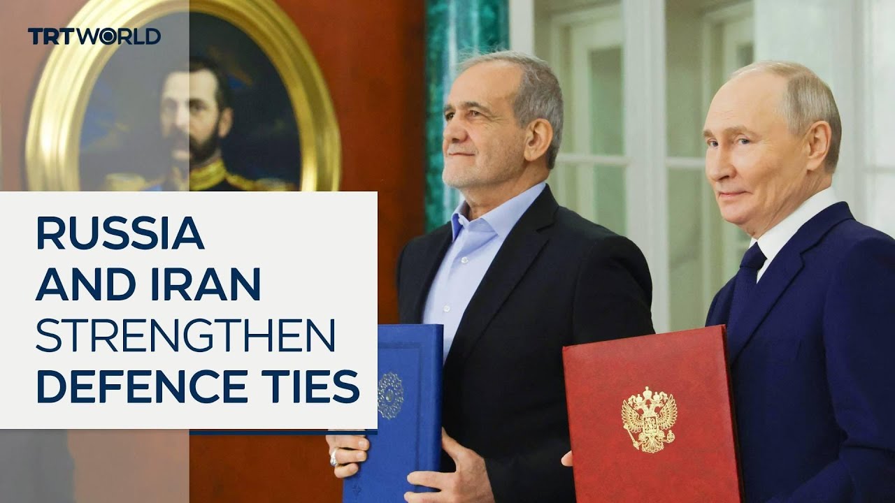 Tehran and Moscow sign treaty to strengthen military ties