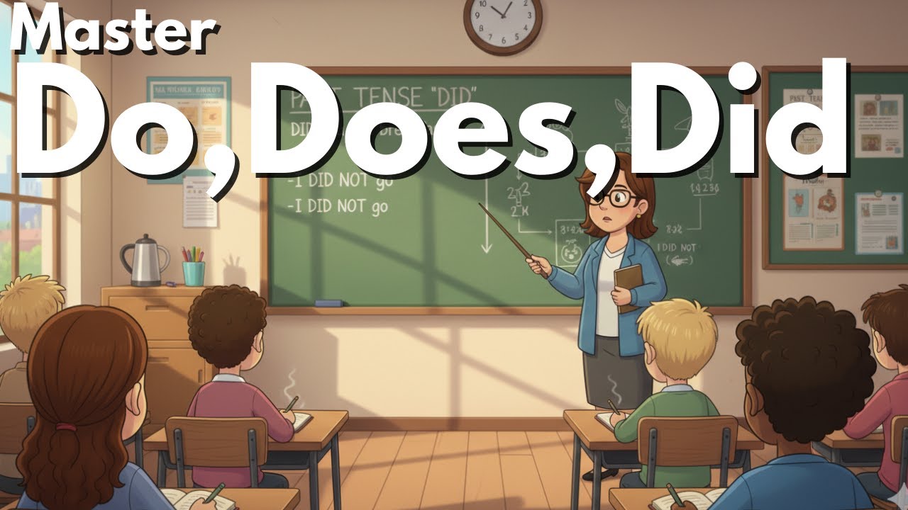 Top English Expert Reveals Best Grammar Techniques for Do, Does, Did