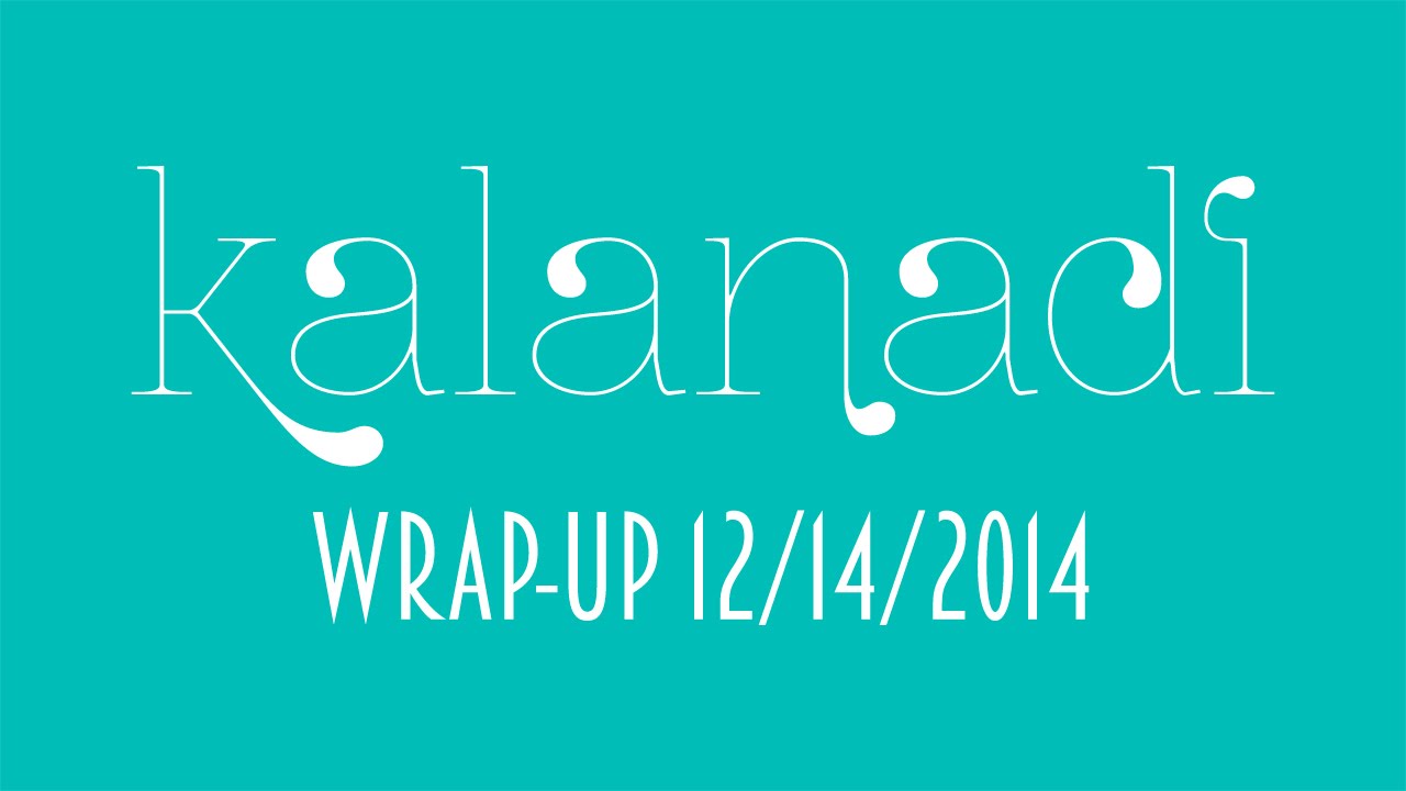 Weekly Wrap-Up | December 14, 2014 (#booktubesff)
