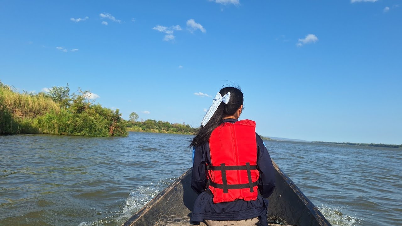 เดินทางขี่เรือข้ามโขงอีกแล้ว🇱🇦🇹🇭