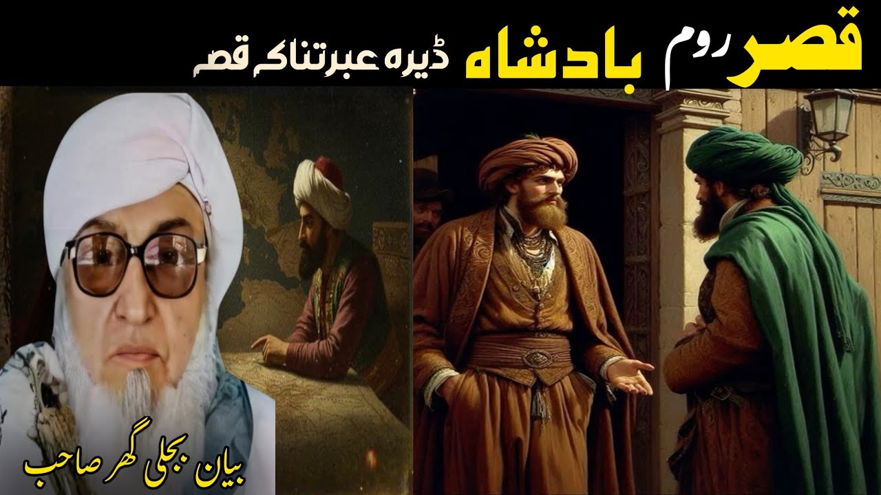 Pashto Bayan/qaseer room badsha/Molana bijli ghar sahhib/قصر روم بادشاہ قصہ 