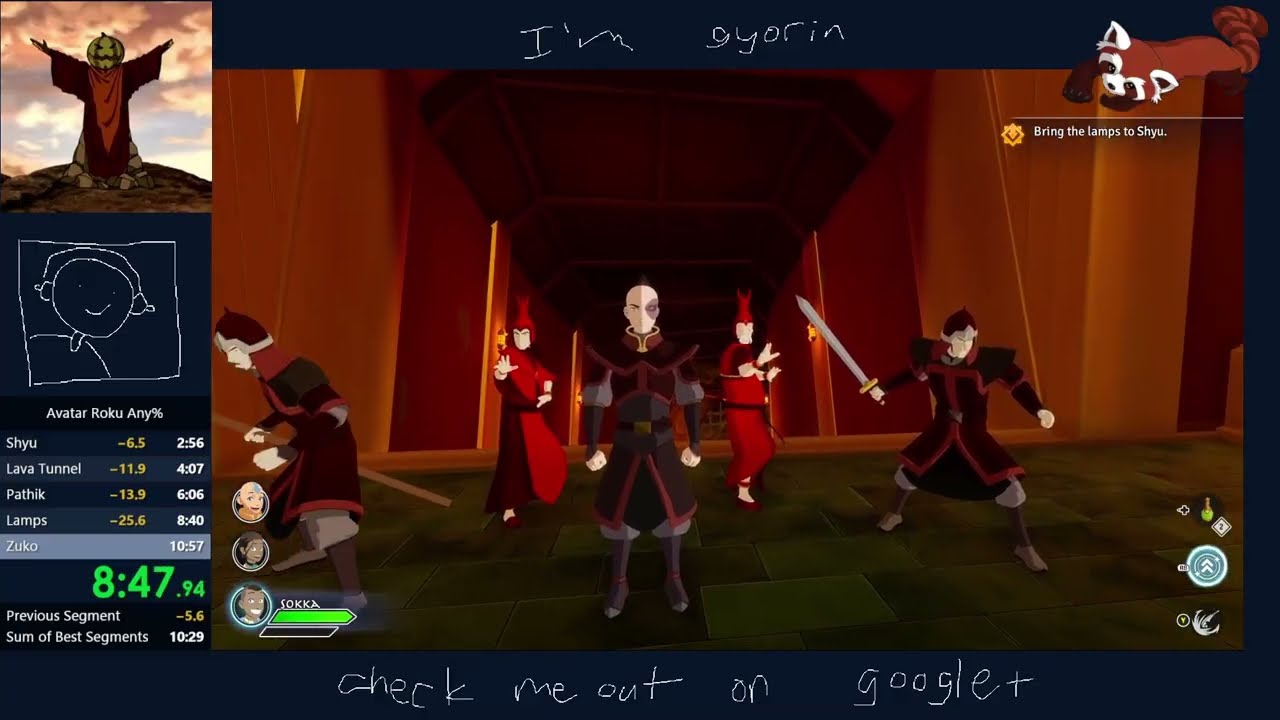 ATLA: Quest for Balance - Avatar Roku Any% - 10m35s