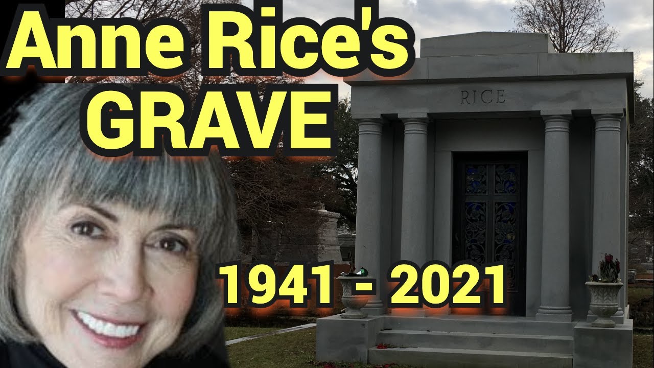 Anne Rice's GRAVE Buried in New Orleans - Dearly Departed Tours