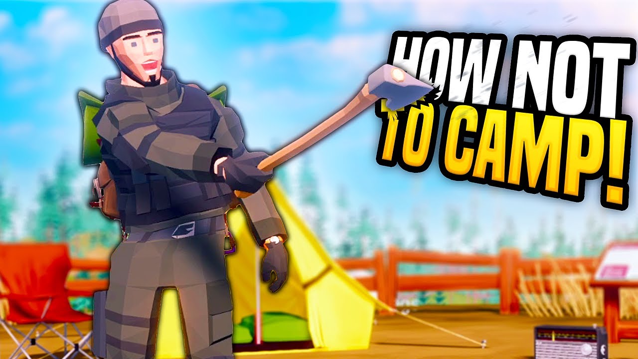 Camping With Whacky Was a DISASTER - Camping Simulator: The Squad
