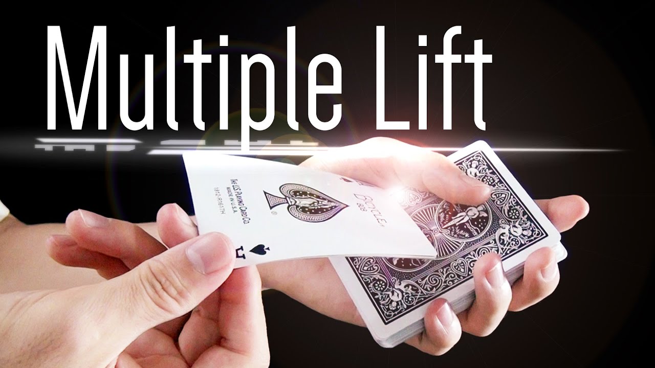 Tutorial de Prestidigitação - Multiple Lift