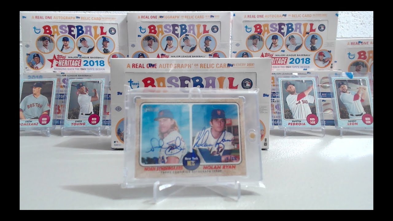 2018 Topps Heritage Hobby Box #1 Ohtani!!!