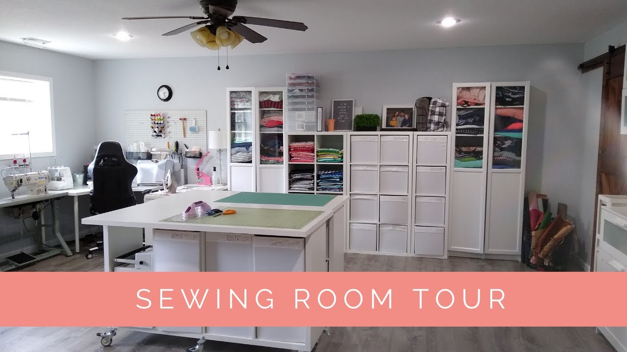 Sewing Room Tour- 2020