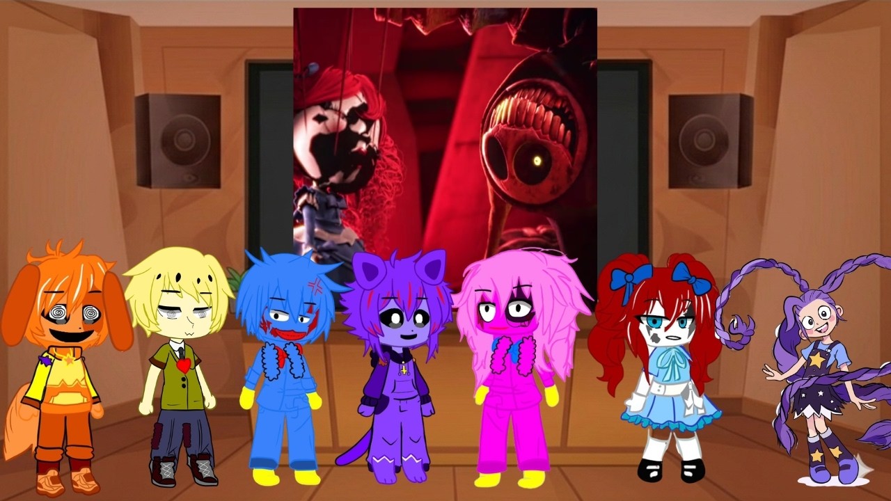 Poppy Playtime React To Chapter 5 || The Best Animated Reaction