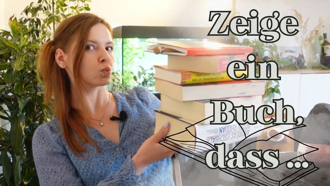📚 5 BÜCHER für DICH 🎀 | Zeige ein Buch, dass... 🤔  Letters & Life