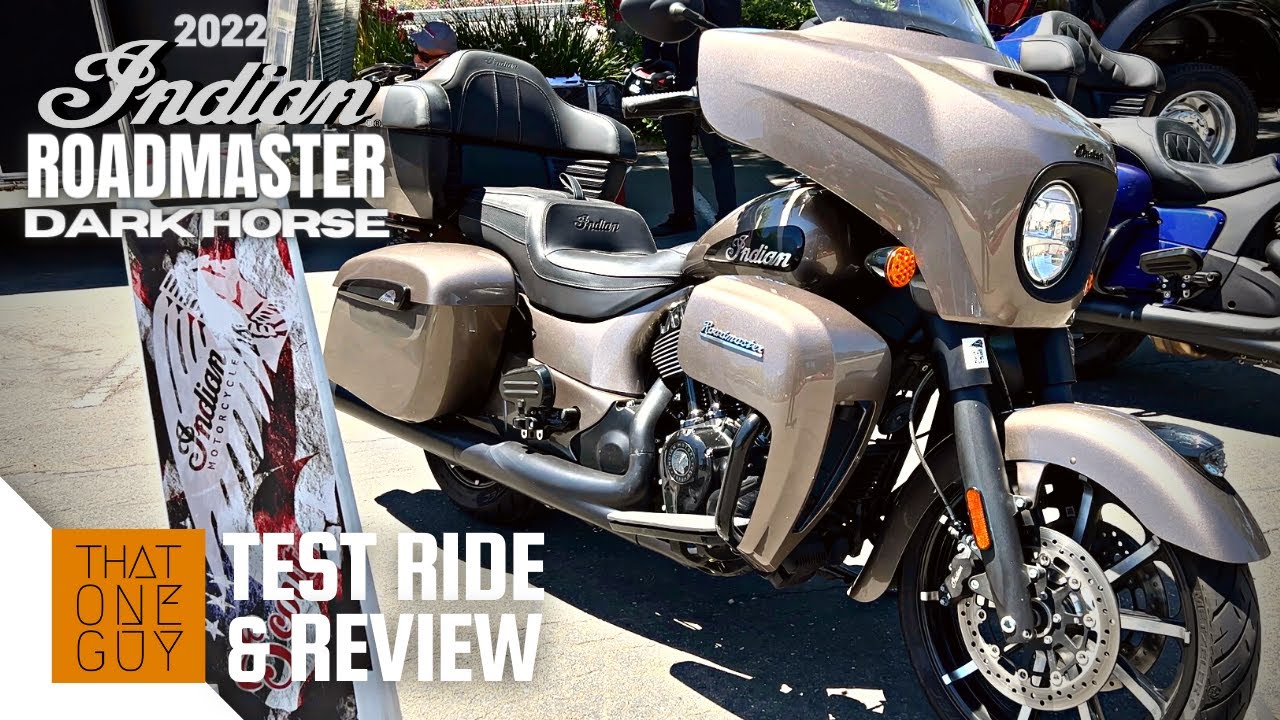 2022 Indian Roadmaster Dark Horse Test Ride and Review | Demo at Elk Grove Powersports