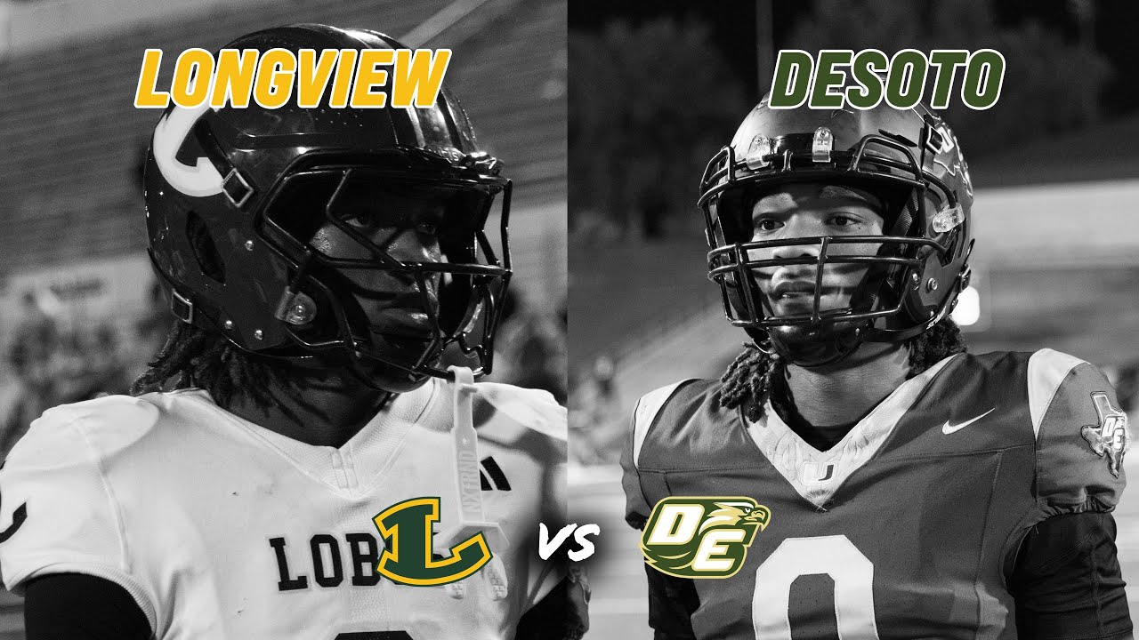 Longview vs Desoto 6A D2 AREA ROUND PLAYOFFS REMATCH EAST TEXAS TAKES ON DFW REVENGE GAME #txhsfb