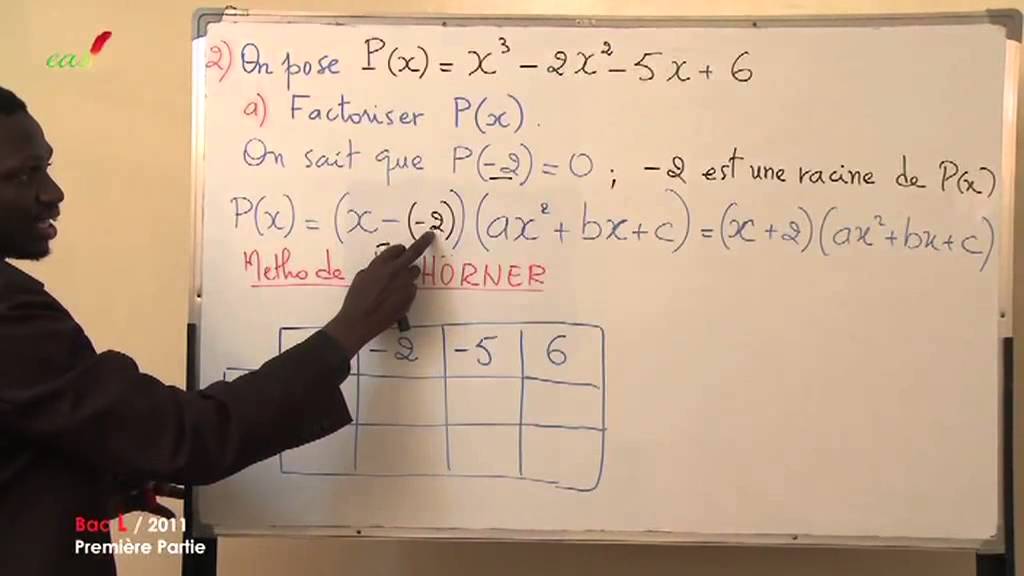 Exercices - Terminale - Série L -Mathématiques: Bac L 2011 Première Partie