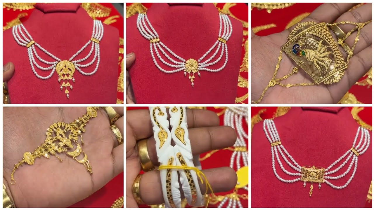 Gold Pearl Choker Design | Latest jewellery Collection 2026