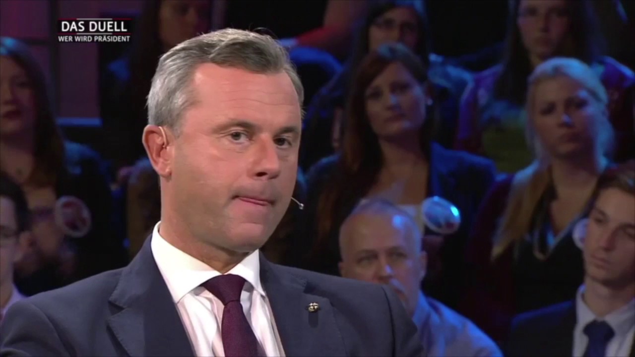 Körpersprache Analyse TV Duell: Van der Bellen - Hofer