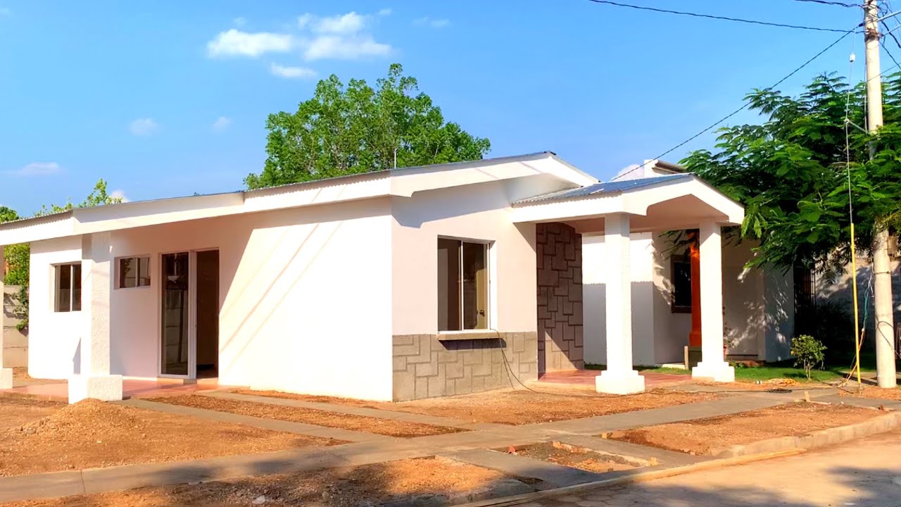Casa en venta en Nicaragua al crédito - Modelo Paraíso