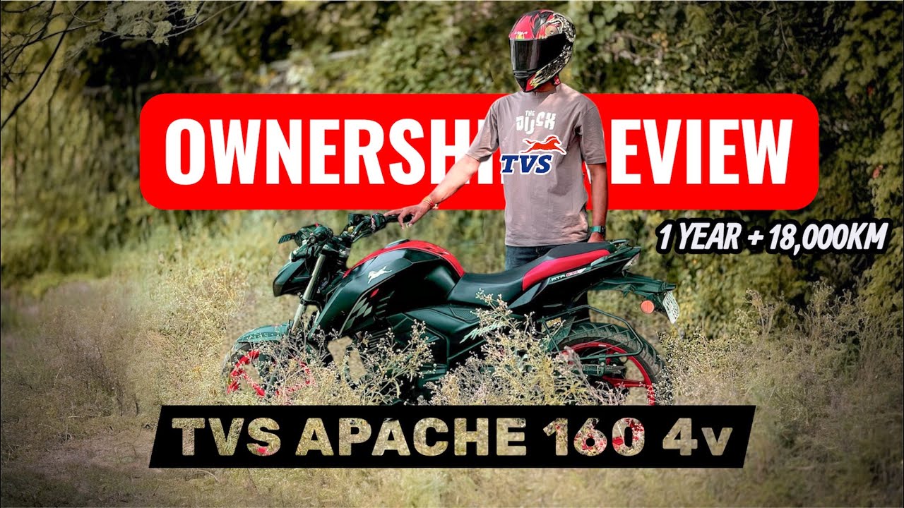 TVS Apache RTR 160 4V 🔥 REAL TRUTH After 18,000 KM 😱 | 1 Year Ownership Review | Mileage + Problems