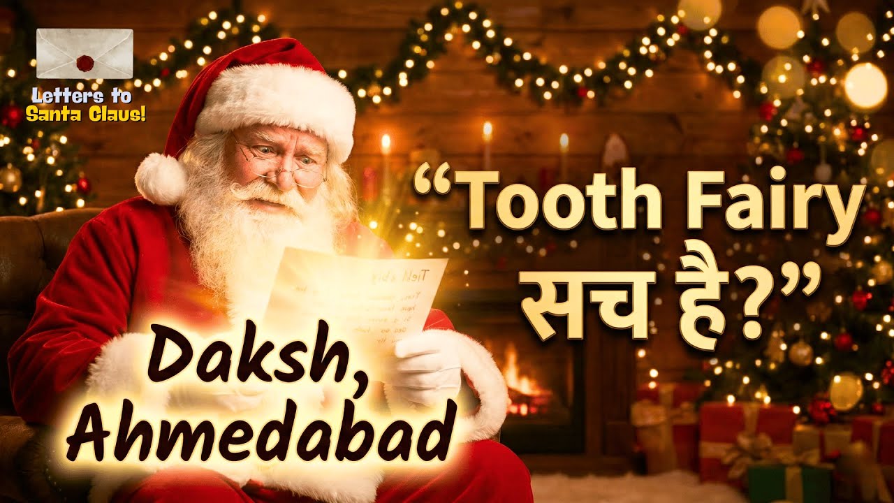 Daksh (Ahmedabad) की चिट्ठी: “Santa… Tooth Fairy सच है?” | Letters To Santa | EP 5