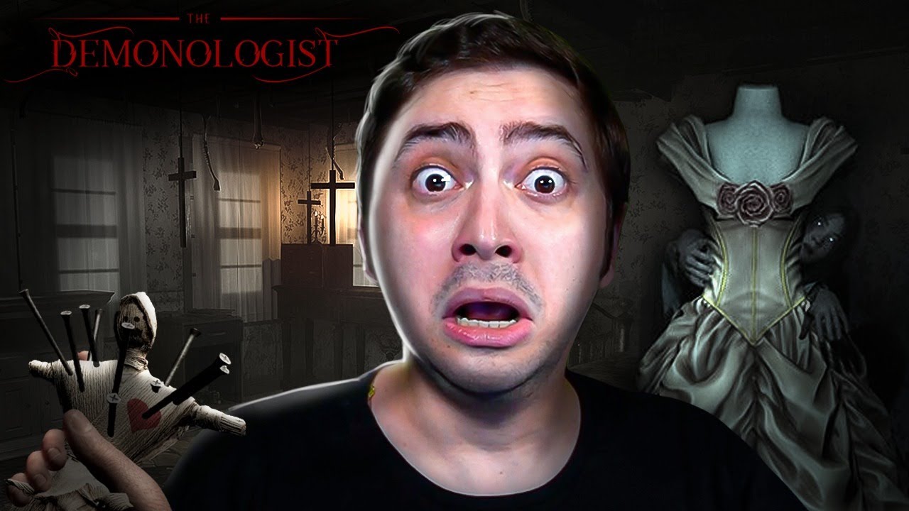 alanzoka jogando Demonologist com os amigos