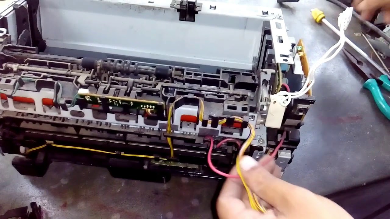 How to change teflon in hp p1007 printer