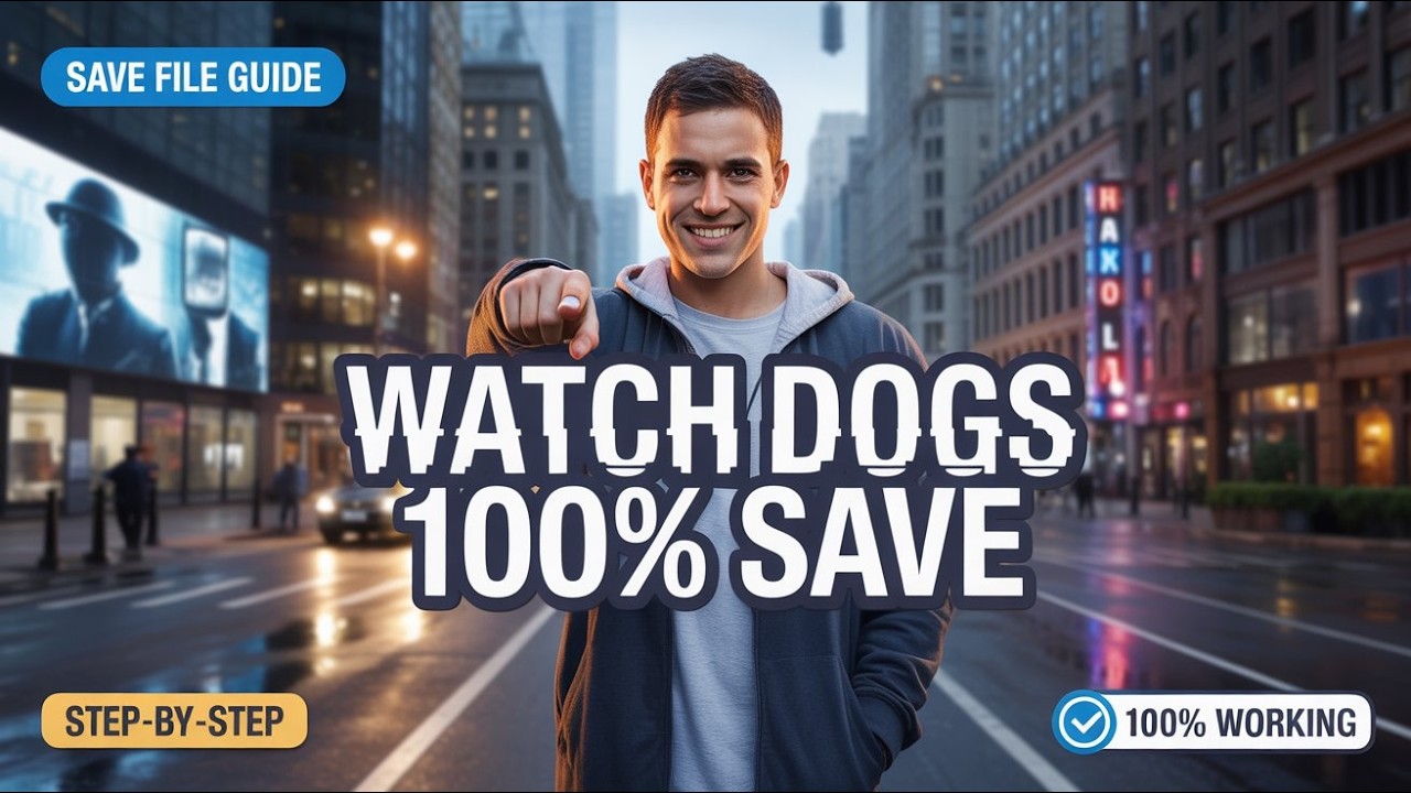 How to Install a 100% Save File in Watch Dogs (2026) &ndash; Easy Step-by-Step Guide
