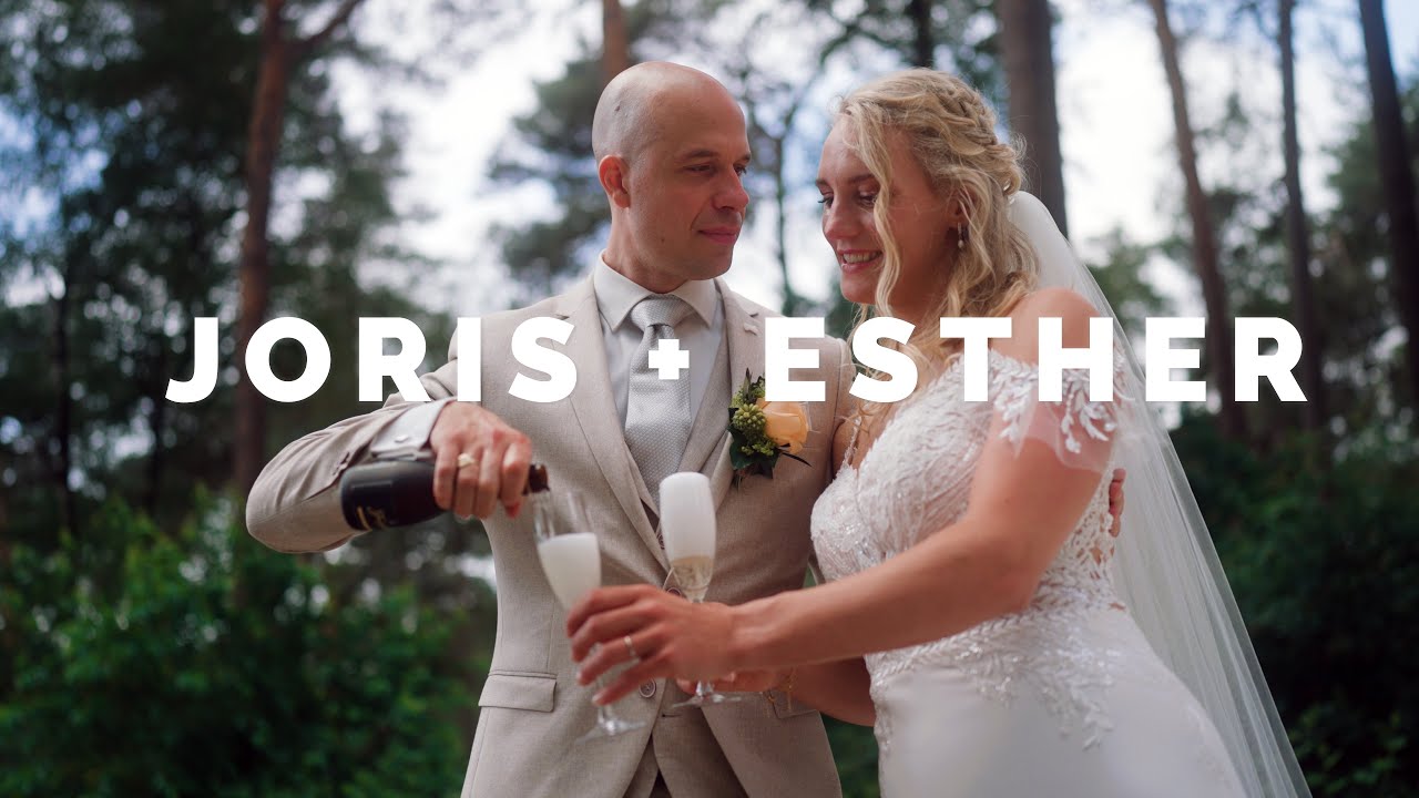 Schitterende BRUILOFT  // Joris + Esther trouwfilm
