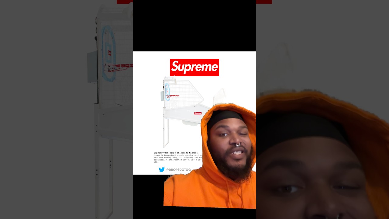 Supreme x ICE Hoops FX Arcade Mac 