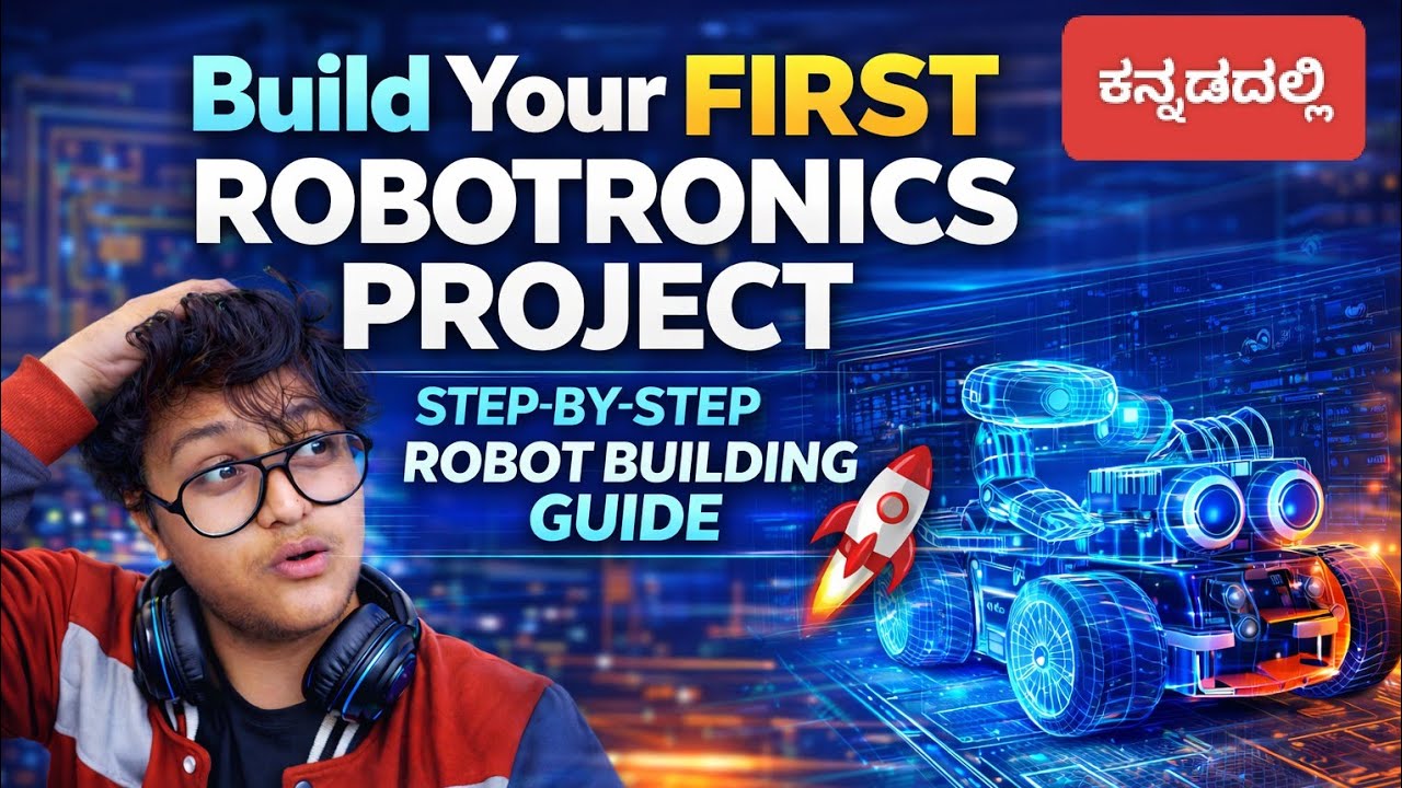 BEGGINER ARDUINO PROJECT IN KANNADA  || LED PROJECT|| ROBOTICS PROJECT||ELECTRONICS|| ROBOTRONICSY|