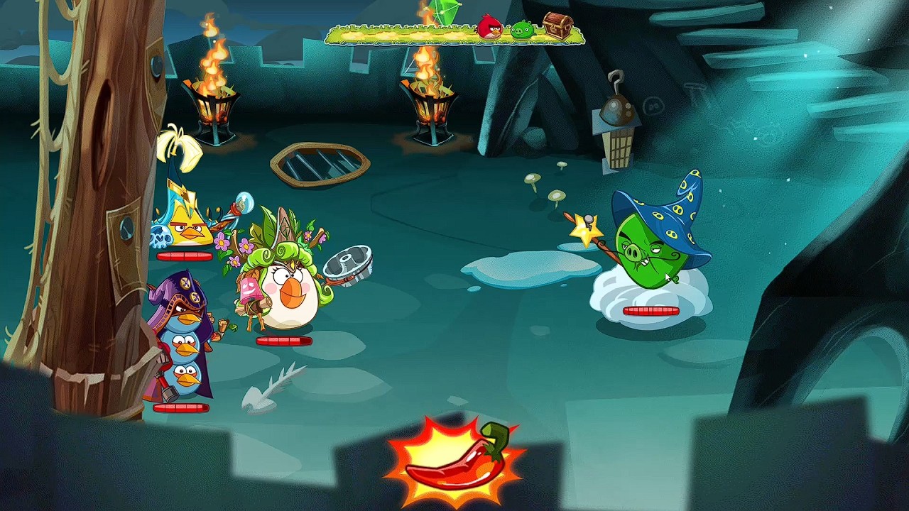Trzecia wieża w tym modzie jest ciężka Angry birds epic Hardcore