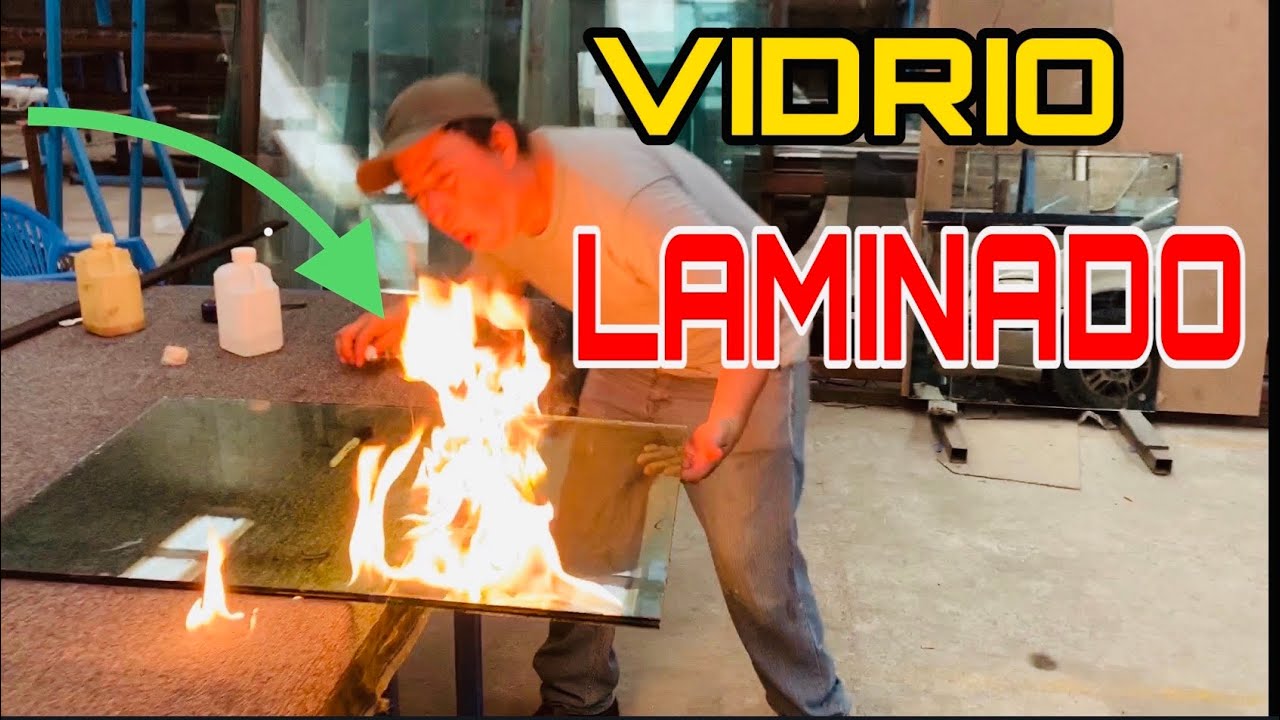 COMO se CORTA un vidrio LAMINADO o INASTILLABLE FÁCIL .