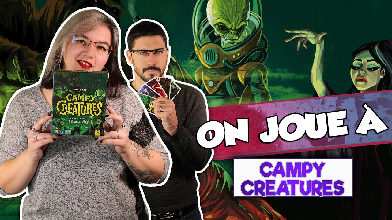 [On joue à] CAMPY CREATURES aux Editions Matagot