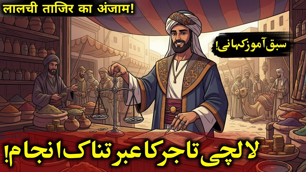 Laalchi Tajir Ka Qissa | Laalchi tajir ki kahani | Urdu stories |Dilkash kahaniyan|