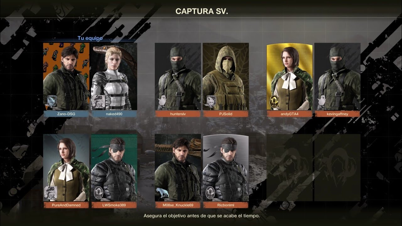 Metal Gear Solid Δ: Snake Eater  - Fox Hunt | SV. CAPTURE Partida #22