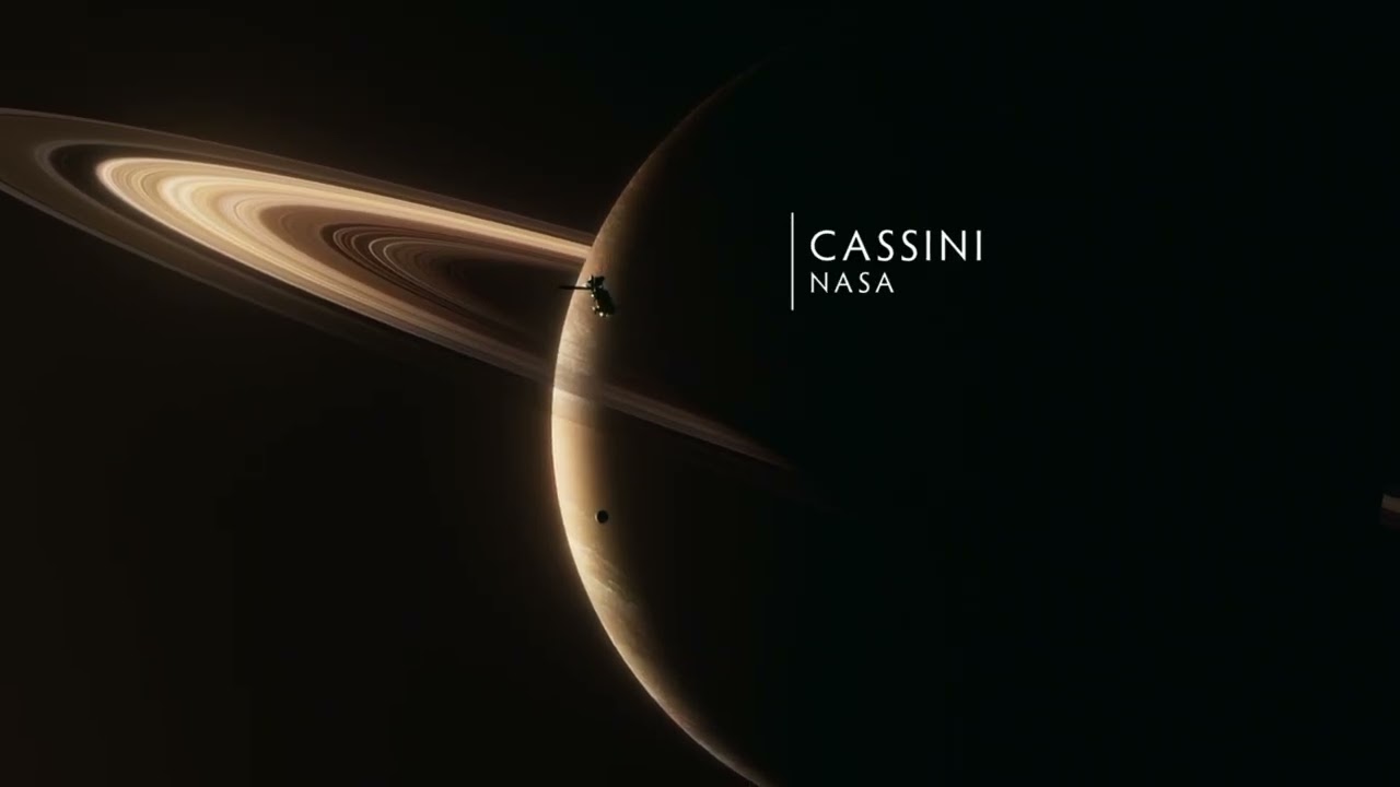 The Saturn | Cassini Image | Cosmos bg video