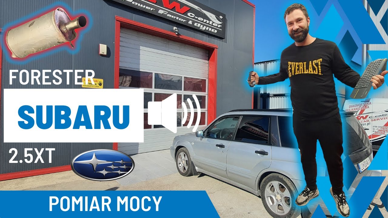 #146 Coobcio & Basia - Subaru Forester 2.5 XT. Измерение мощности на динамометре. Проверка звука.