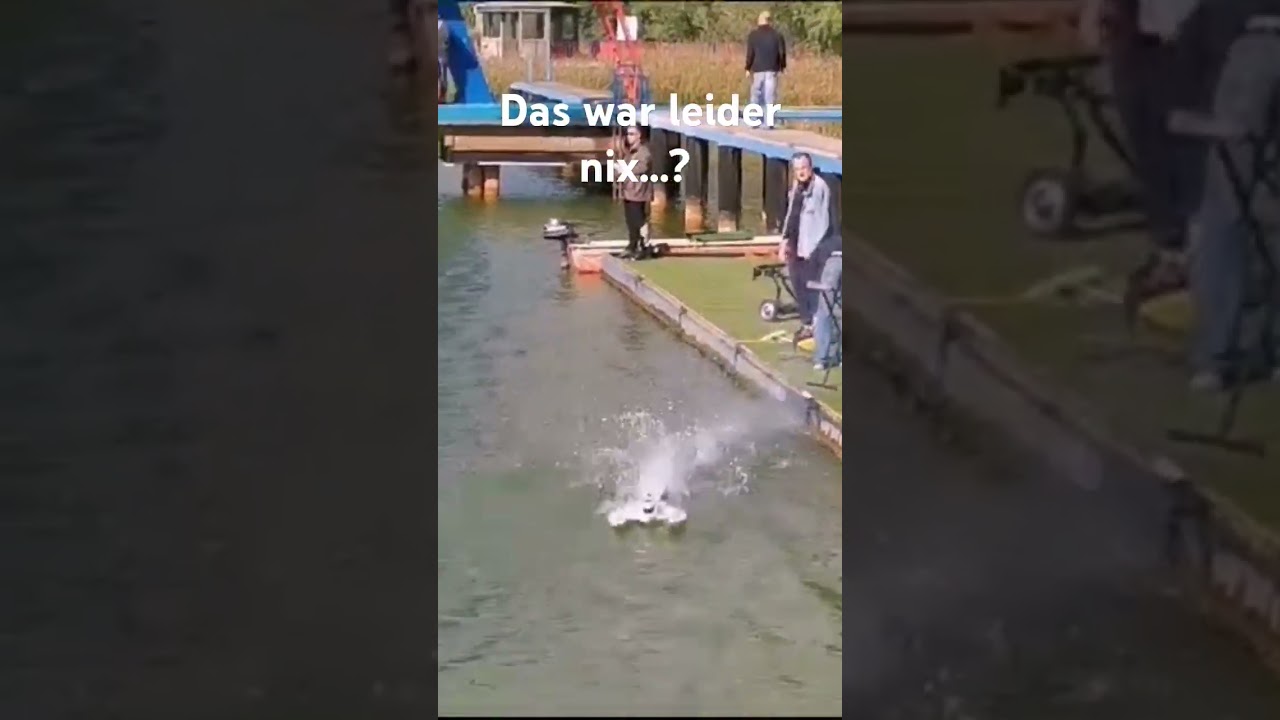 Das war leider nix. #DasOstfriese #rcboat #rcpowerboat #powerboat #rennboot #rc #speedboat #rcHydro