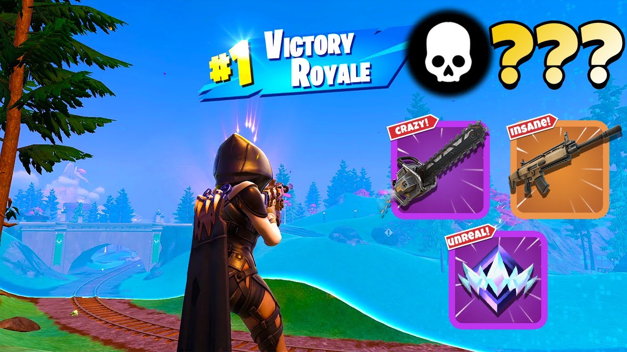 High Elimination Unreal Ranked Solo Zero Build Win Gameplay (Fortnite Fortnitemares 2024)