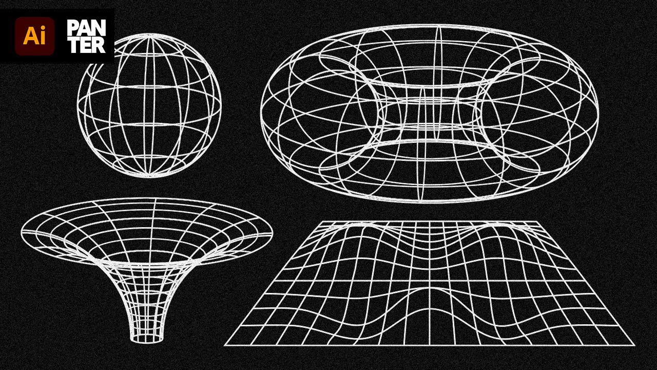Как создавать 3D-каркасы в Illustrator