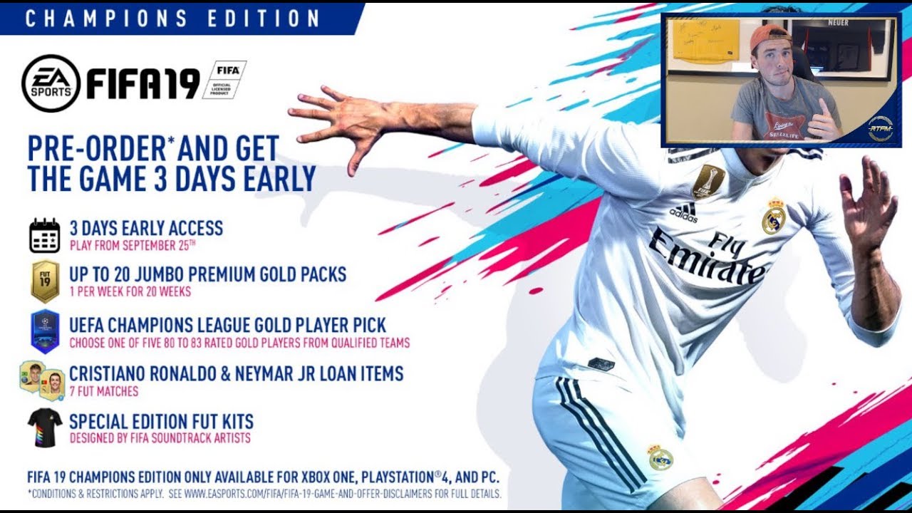 WHAT YOU NEED FOR FIFA 19