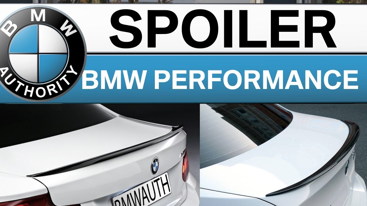 BMW - Como instalar Spoiler BMW Performance